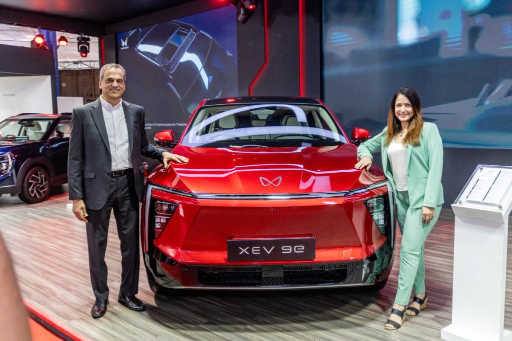 महिन्द्राले नेपालमा सार्वजनिक गर्‍यो अत्याधुनिक इलेक्ट्रिक एसयुभि BE 6 र XEV 9e