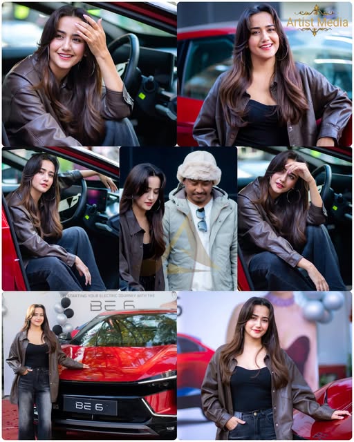 अभिनेत्री स्वस्तिमा खड्काले ६८ लाख पर्ने महेन्द्र को BE 6 इभि गाडी किनेकी छिन् ।।