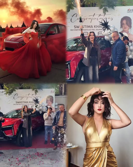 स्वस्तिमा खड्काले किनिन् ६८ लाखको नयाँ कार